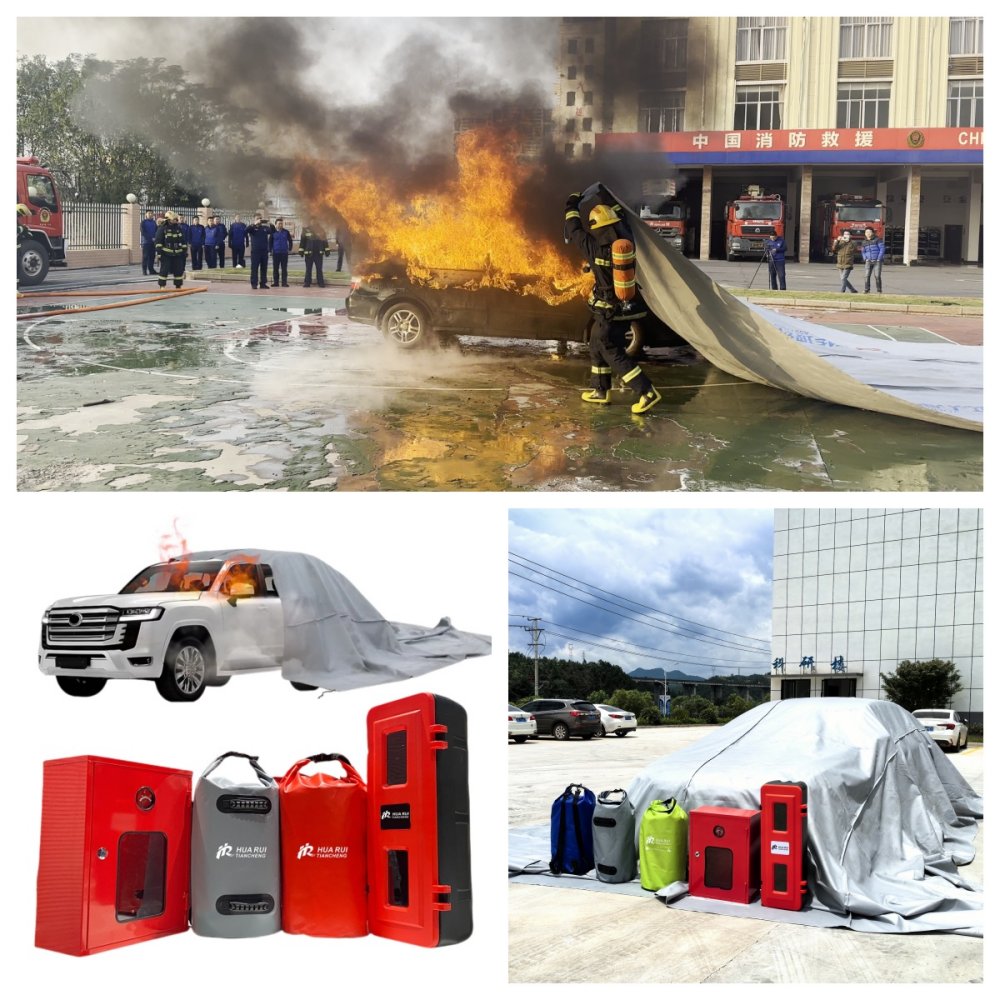 vehicle fire blanket